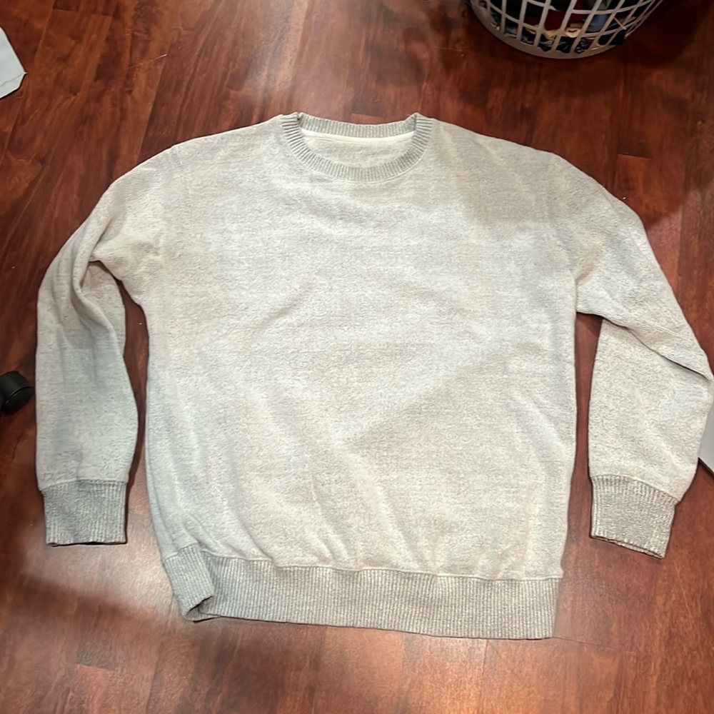 size large amazon grey sweater